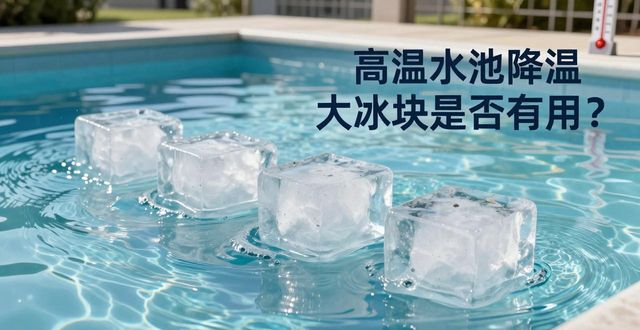 北京东城高温水池降温大冰块，到底管不管用？